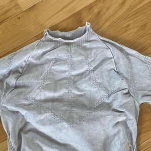 Free people moment running top